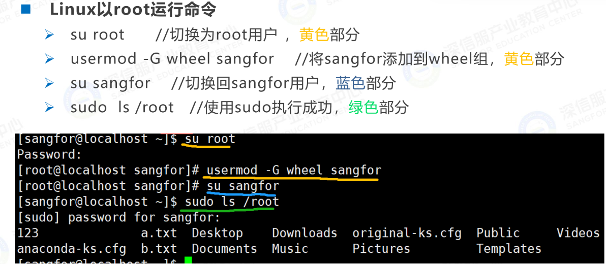 Linux以root运行命令-5